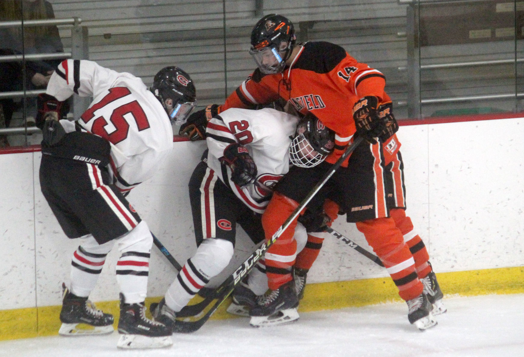 Marshfield at Chi-Hi boys hockey 2-14-19